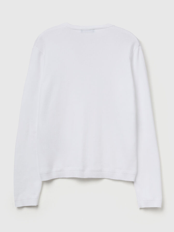 V NECK SWEATER L/S Femme image number 6